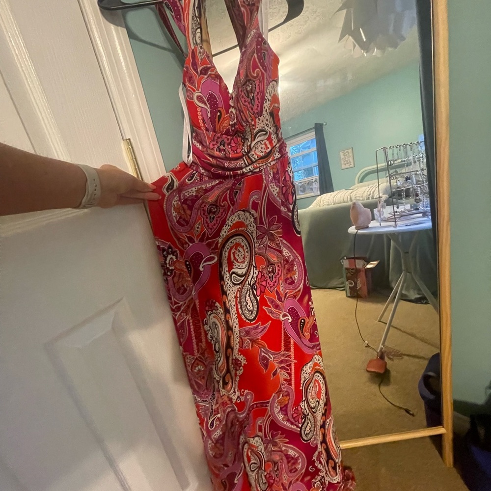 Paisley Maxi Dress - Picture 6 of 7